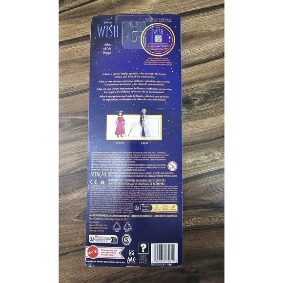 Disney'S Wish Asha of Rosas Posable Fashion Doll with Natural‎ Hair - Picture 9 of 9